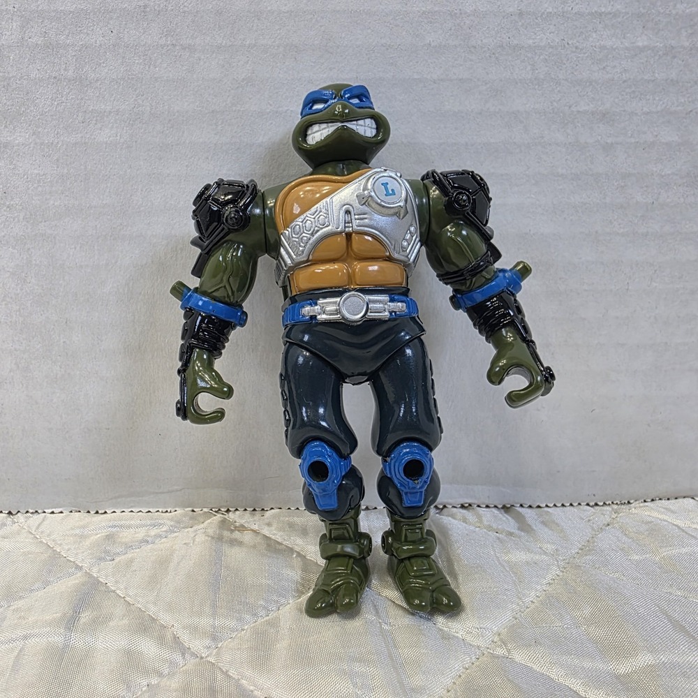 Teenage Mutant Ninja Turtles Metal Mutants Leonardo Figure TMNT Vintage No Armor